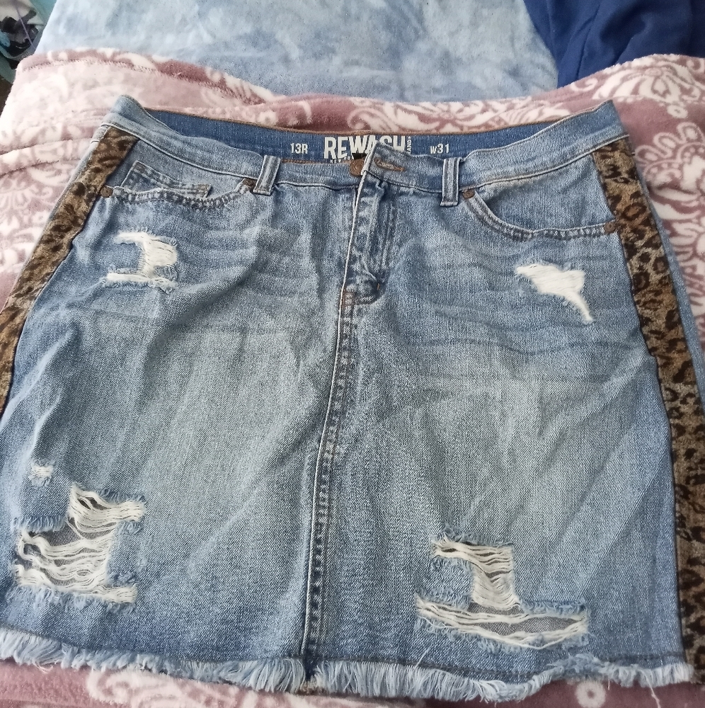 Jean skirt